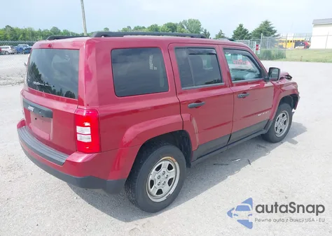 2013 Jeep Patriot Sport из США, поврежденный, VIN 1C4NJRBB8DD101467